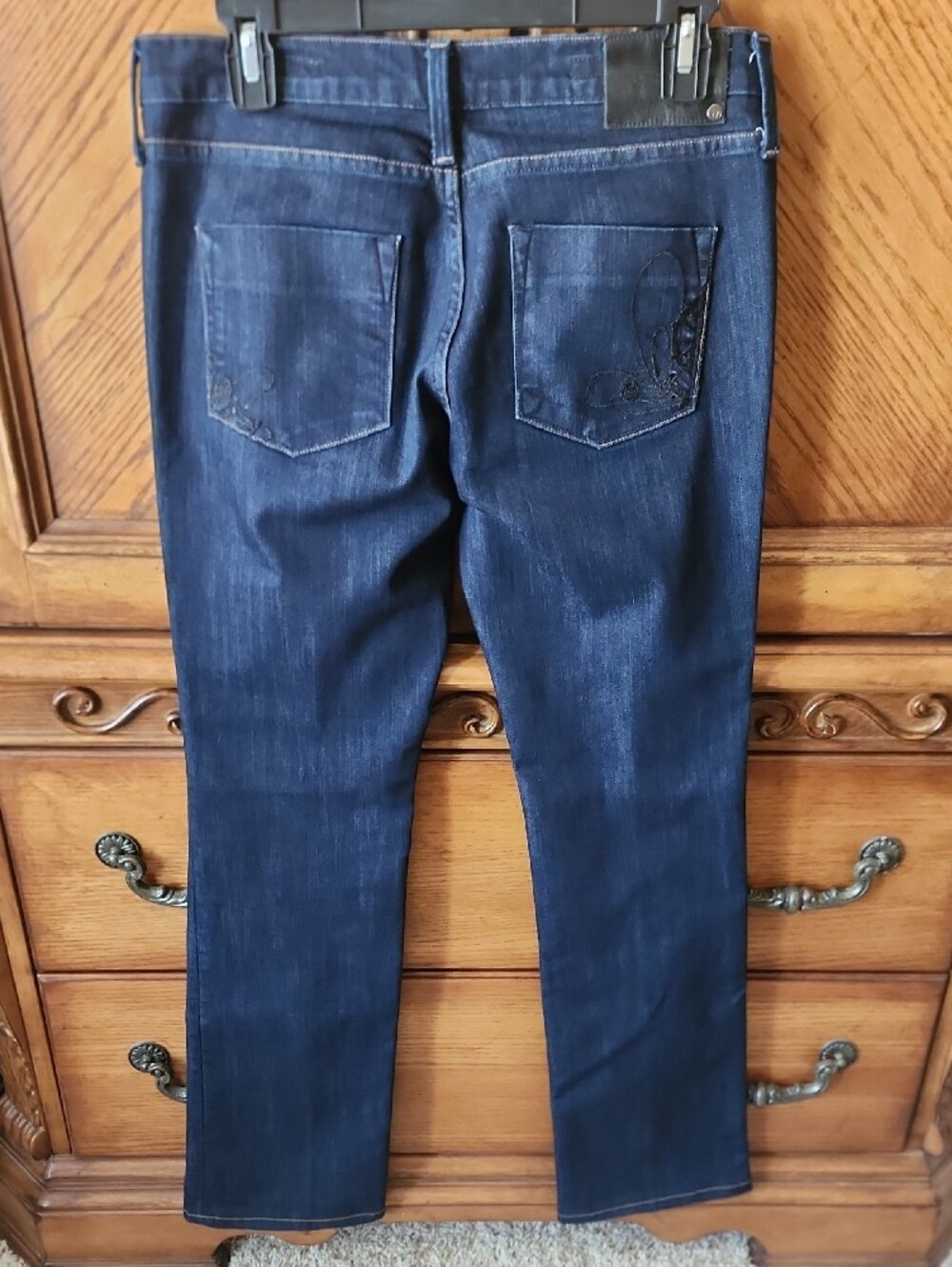 Fresh Ink Dressy Dark Indigo Jeans 28 X 31